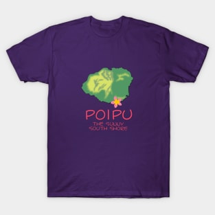 Poipu, the sunny south shore T-Shirt